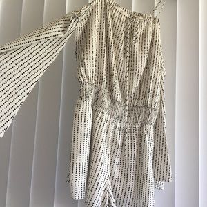 Lucca Couture cold shoulder romper